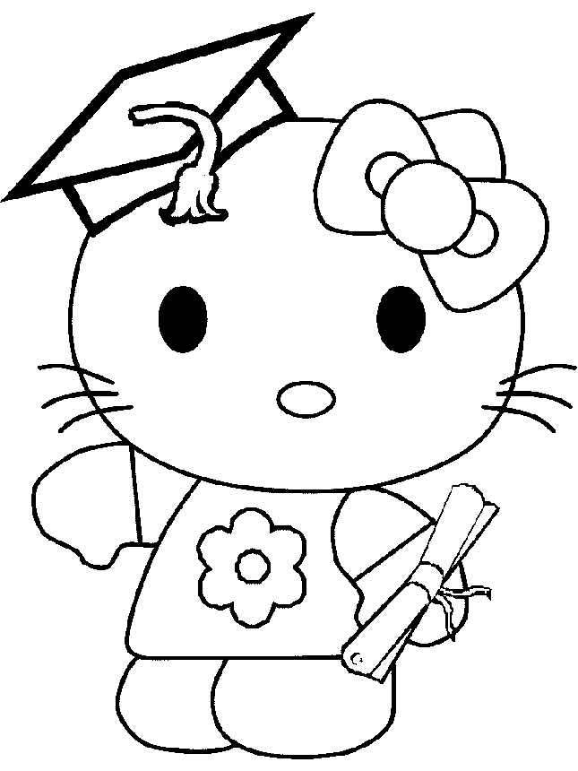 Hello Kitty kolorowanki